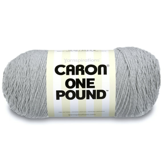 Caron One Pound Medium Acrylic Yarn, Assorted Colors, 16 oz