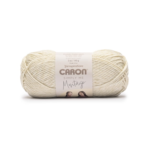 Caron® Simply Me Montage™ #5 Bulky Blend Yarn, Smokey Quartz 5oz/140g 172 Yards