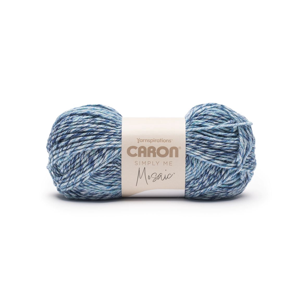 Caron® Simply Me® Mosaic, #5 Bulky Acrylic/Nylon/Wool Yarn, 4.9oz/140gm, 173 yds, High Tide