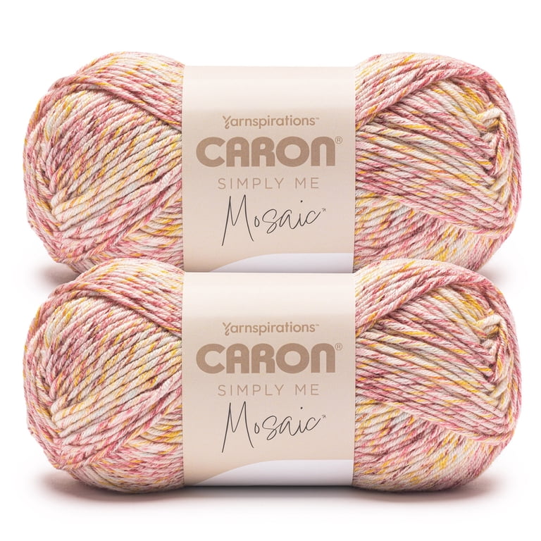 Caron® Simply Me Mosaic™ #5 Bulky Blend Yarn, Sunset 5oz/140g 173