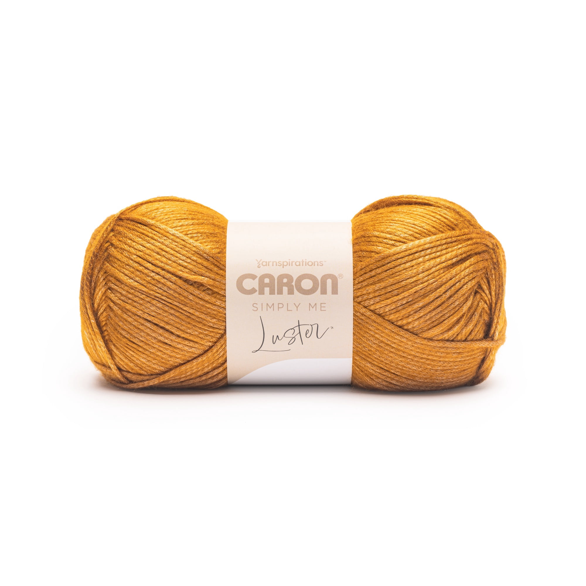 Caron® Simply Me Luster™ #4 Worsted (Medium) Blend Yarn, Golden 6oz/170g 360 Yards