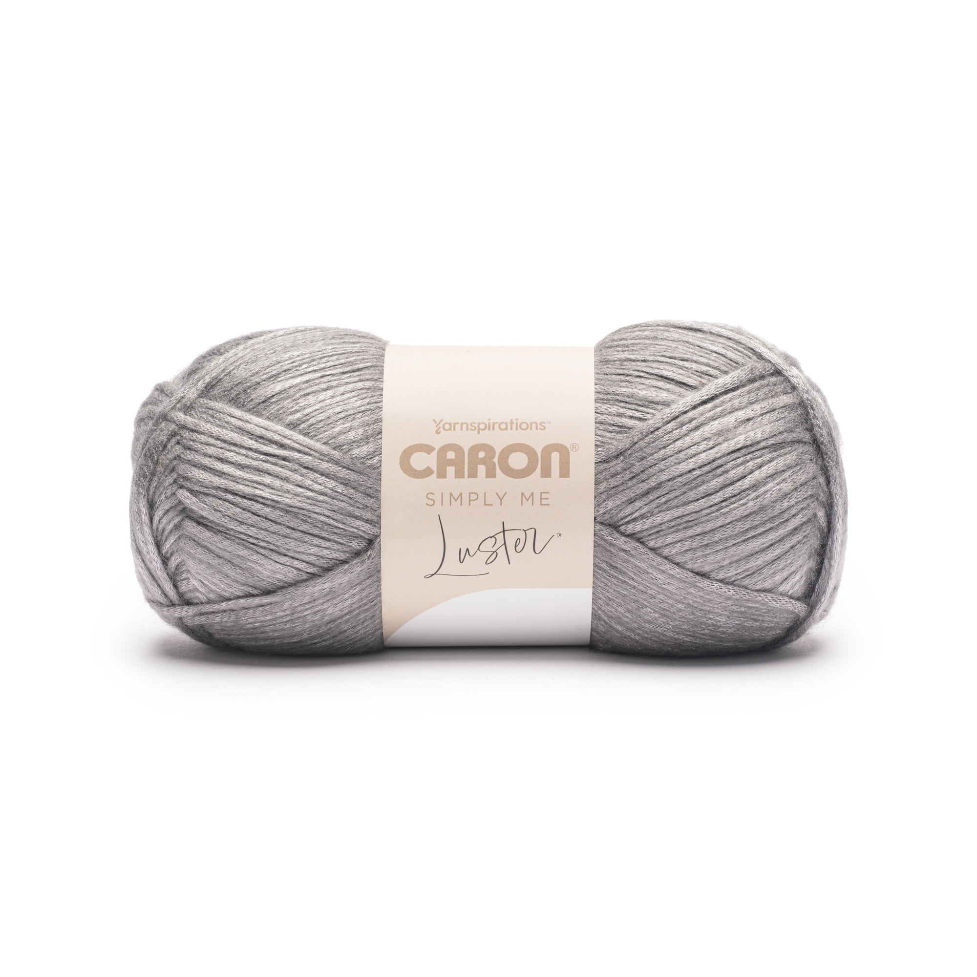 Caron® Simply Me Luster™ #4 Worsted (Medium) Blend Yarn, Pewter 6oz/170g 360 Yards