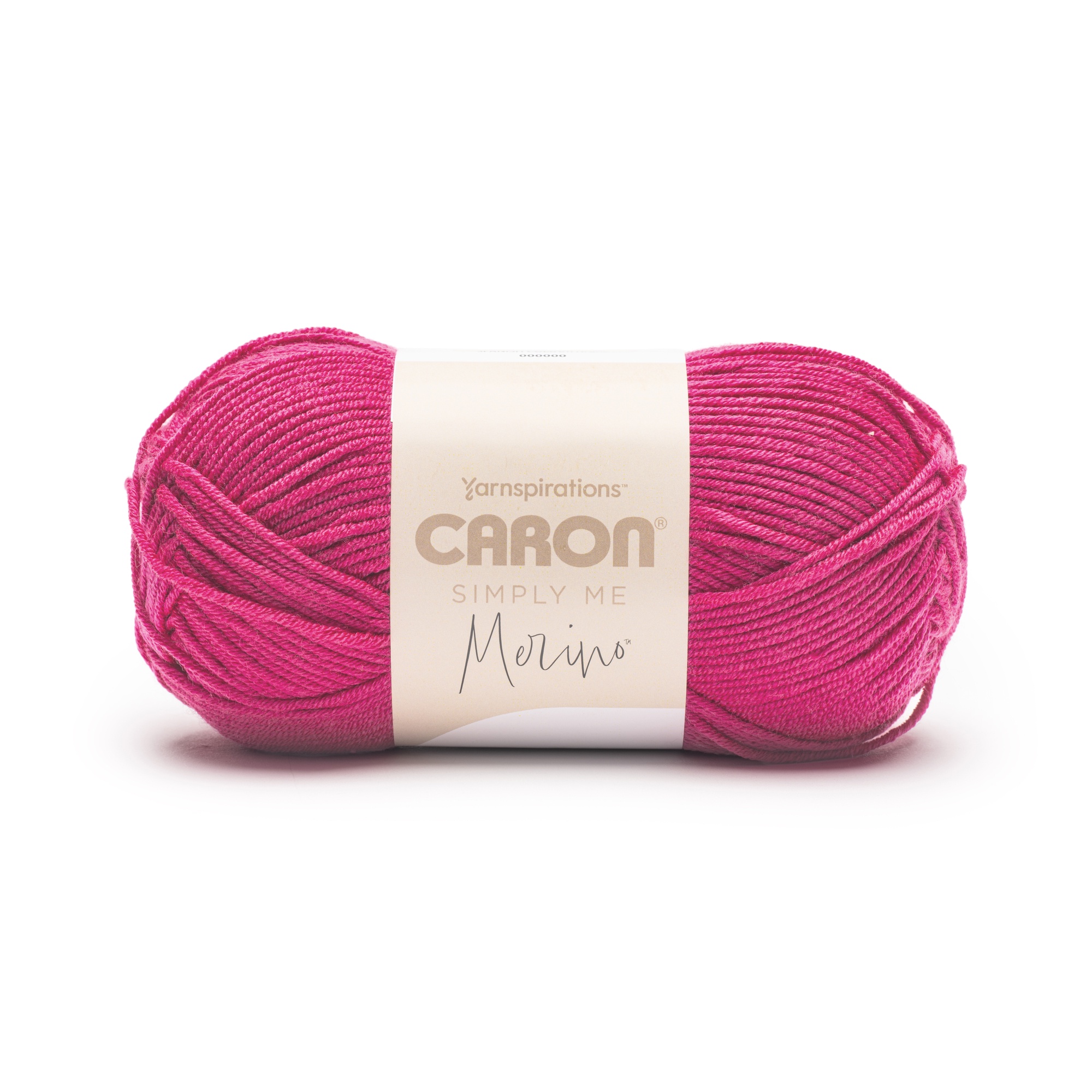 Caron® Simply Me Merino™ #3 DK (Light) Blend Yarn, Shocking Pink 3.5oz/100g 215 Yards