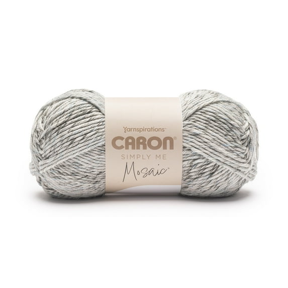 Caron® Simply Me Mosaic™ #5 Bulky Blend Yarn, Overcast 5oz/140g 173 Yards