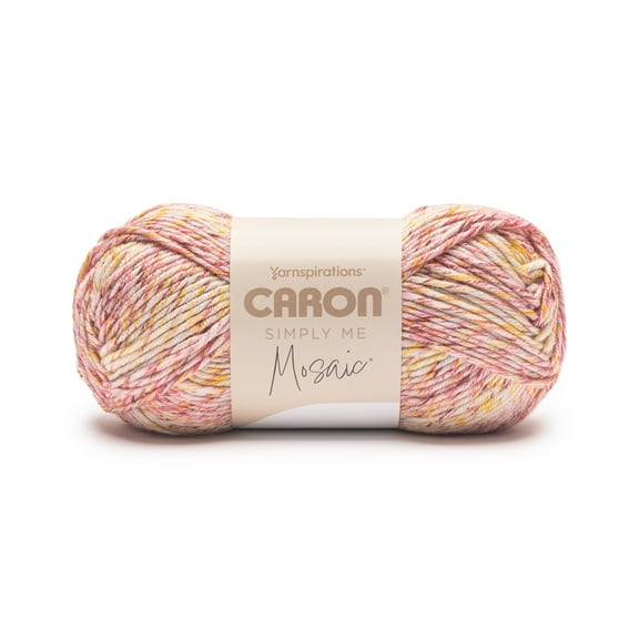 Caron® Simply Me Mosaic™ #5 Bulky Blend Yarn, Sunset 5oz/140g 173 Yards