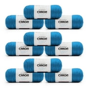 Caron  Simply Soft  #4 Medium Acrylic Yarn, Cobalt Blue 6oz/170g, 315 Yards 9 Pack