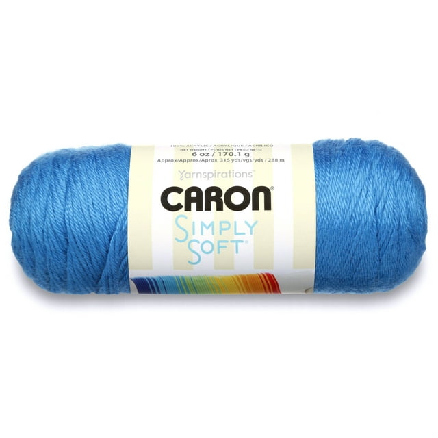 Caron® Simply Soft® #4 Medium Acrylic Yarn, Cobalt Blue 6oz/170g, 315 Yards