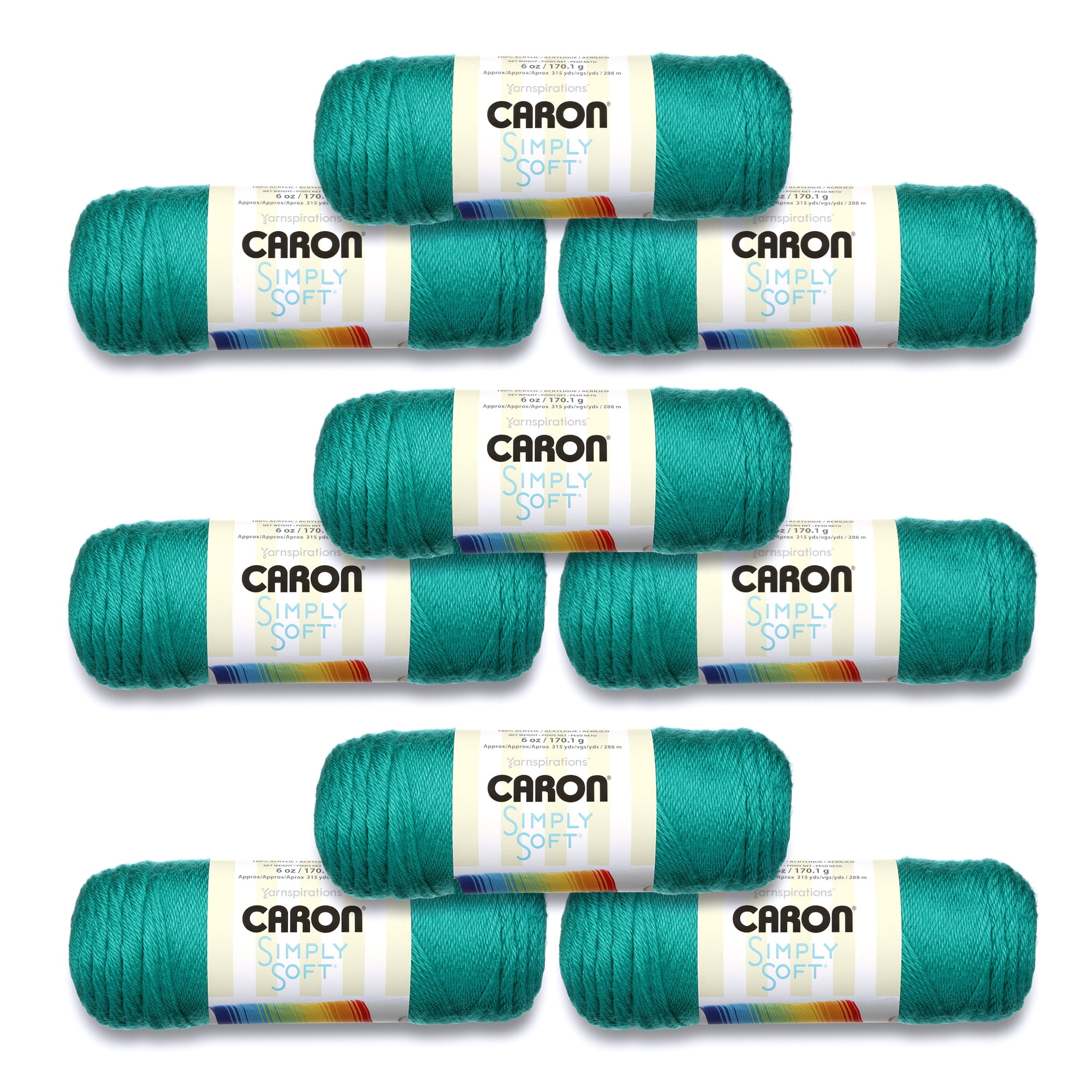 Caron Simply Soft Yarn 6 oz Acrylic 4 Ply 315 yd Orchid Purple