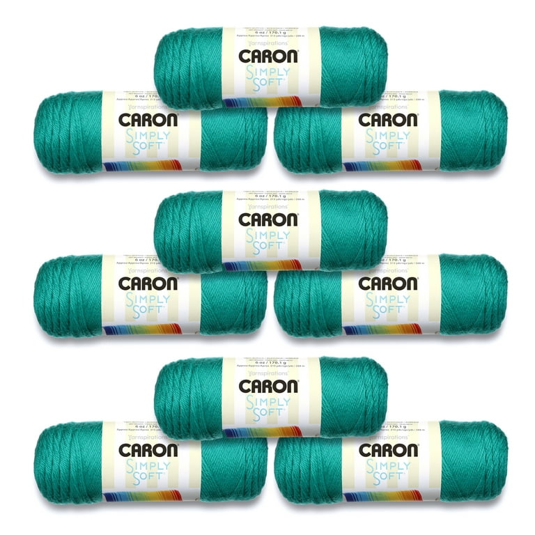 GetUSCart- Spinrite Caron Simply Soft Yarn 6 Oz Med (4) Weight (3-Pack)  Baby Sunshine