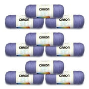 Caron® Simply Soft® #4 Medium Acrylic Yarn, Lavender Blue 6oz/170g, 315 Yards (9 Pack)
