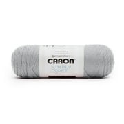 Caron® Simply Soft™ #4 Worsted (Medium) Acrylic Yarn, Feathered Gray 6oz/170.1g 315 Yards