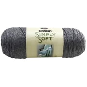 Caron Simply Soft Heather Yarn, Medium 4 100% Acrylic Marled Yarn, 15 Skein Pack