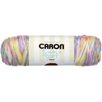 Caron Simply Soft Paints 4 Medium Acrylic Yarn, Baby Brights 5oz/141g, 235 Yards