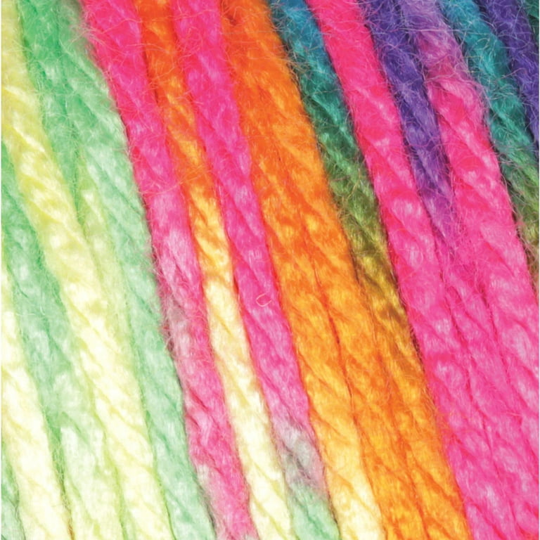 Caron Simply Soft Paints Yarn - Rainbow Bright