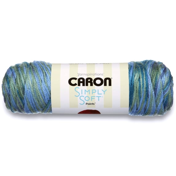 Caron Simply Soft Paints Acrylic Spring Brook Yarn