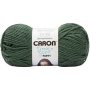 Caron Simply Soft Party Yarn-Dark Sage Sparkle