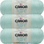 Caron Simply Soft Solids Yarn-Soft Green, Multipack Of 3