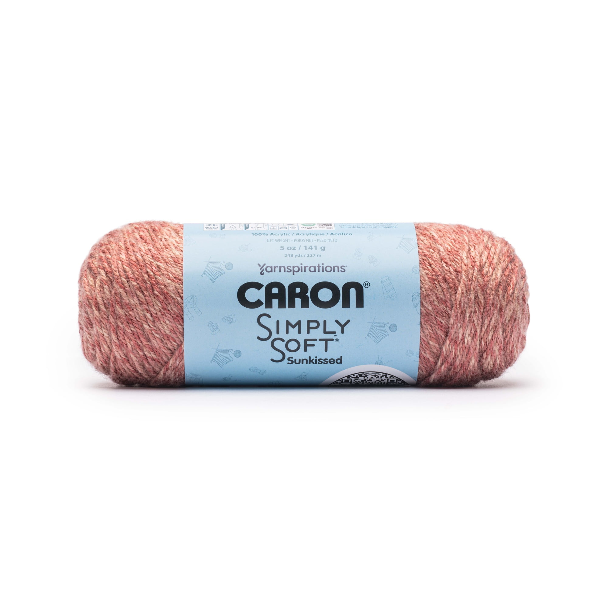 COROTON　14枚 Caron® Simply Soft Sunkissed™ #4 Worsted (Medium) Acrylic Yarn