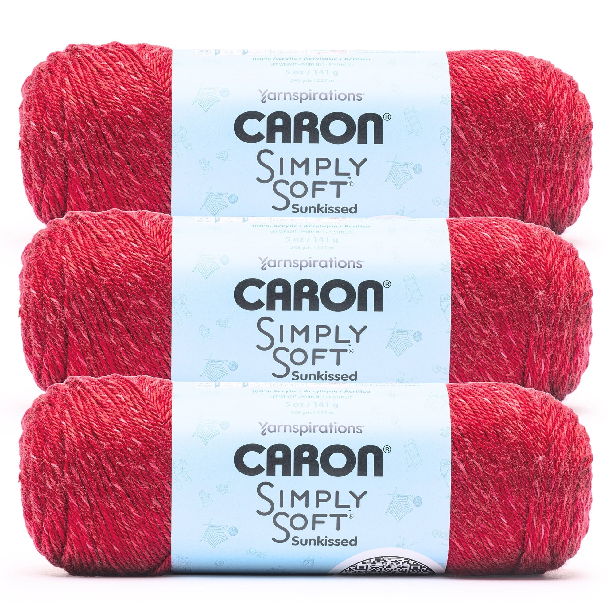 Caron® Simply Soft Sunkissed™ #4 Worsted (Medium) Acrylic Yarn