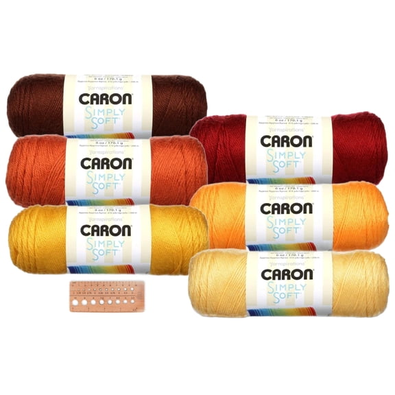 Caron Simply Soft Yarn Assortment (Autumn)