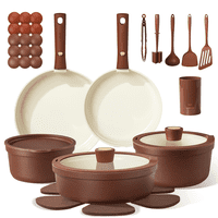 Carote 22-Piece Nonstick Ceramic Pots and Pans Set only