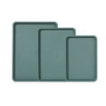 thumbnail image 1 of Carote 3-Pc Rectangular Baking Pan Set, Bakeware Set Including 13-15-17 inch Sheet Pan, Deep Olive Green, 1 of 9