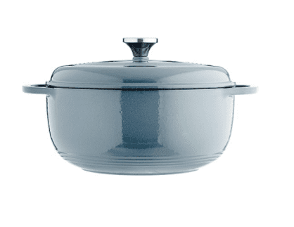 Carote 5QT Enamel Cast Iron Dutch Oven Pot with Lid for Sourdough Bread Stew Roast Easy Cleaning Red