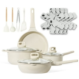 Carote EW11 11-Piece Pots and Pans Set Nonstick Granite Kitchen Cookware  Set