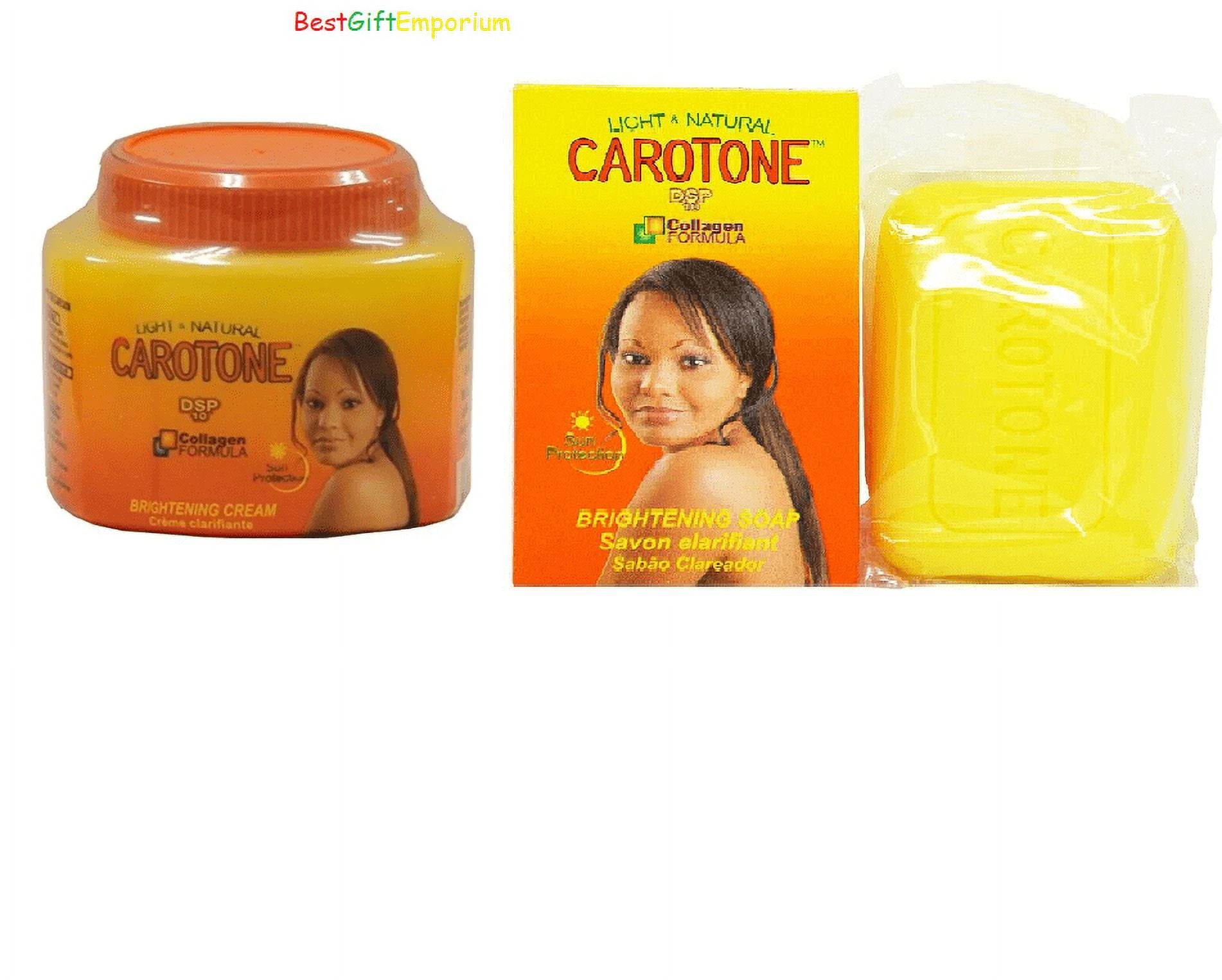 Carotone Cream 10.1oz + Soap 6.8oz BestGiftEmporium