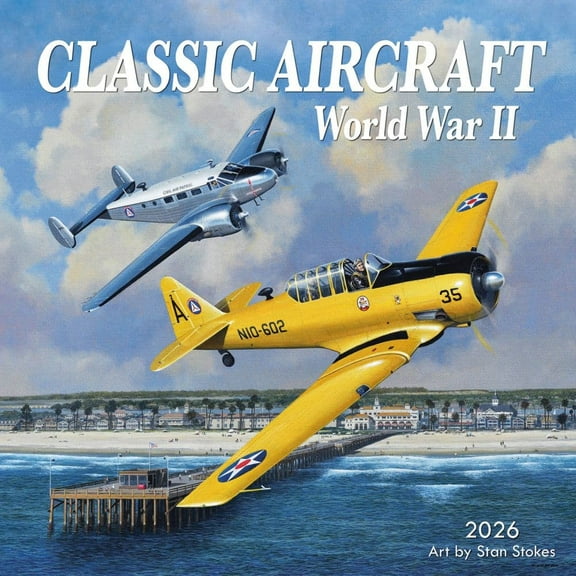 Carousel Calendars, Aircraft Classic 2026 Wall Calendar