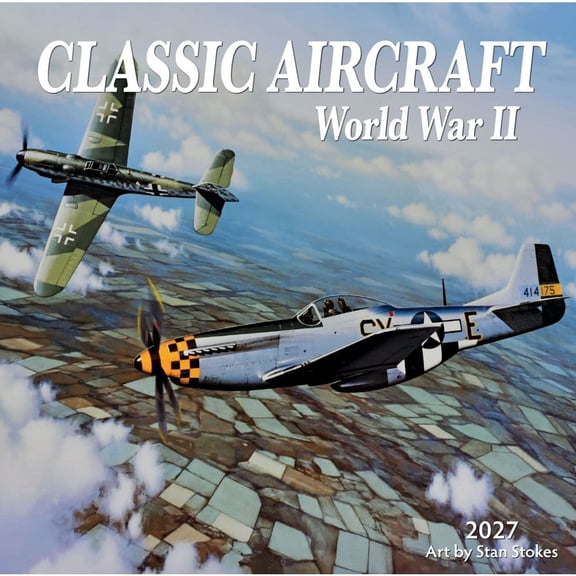 Carousel Calendars, Classic Aircraft 2027 Wall Calendar