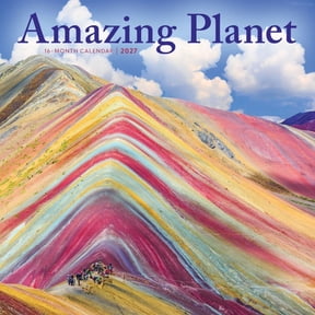 Carousel Calendars, Amazing Planet 2027 Mini Wall Calendar