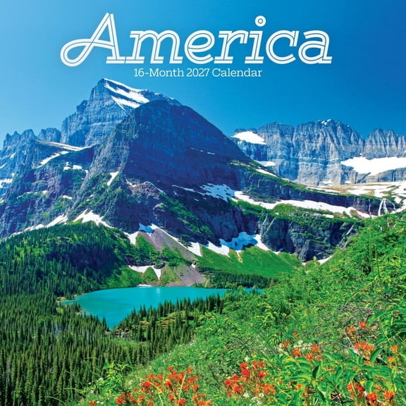 Carousel Calendars, America 2027 Mini Wall Calendar