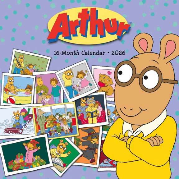 Carousel Calendars, Arthur 2026 Mini Wall Calendar