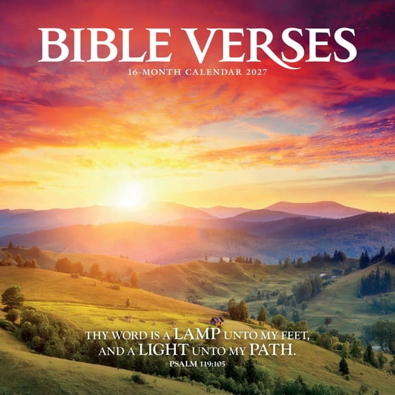 Carousel Calendars, Bible Verses 2027 Wall Calendar