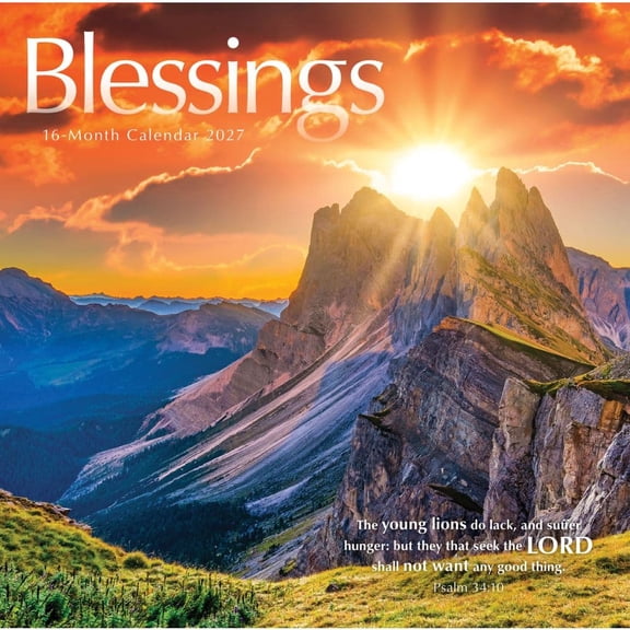 Carousel Calendars, Blessings 2027 Wall Calendar