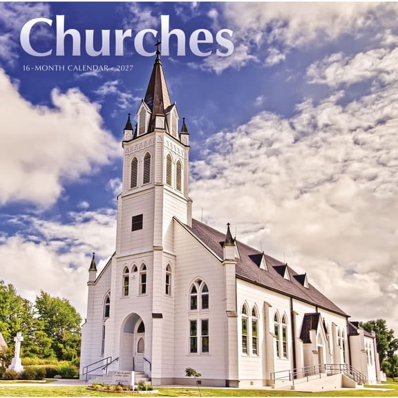 Carousel Calendars, Churches 2027 Wall Calendar