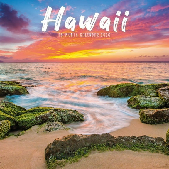 Carousel Calendars, Hawaii 2026 Wall Calendar