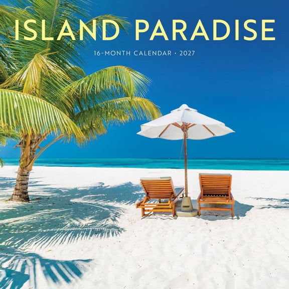 Carousel Calendars, Island Paradise 2027 Wall Calendar