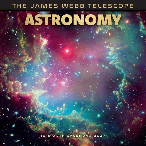 Carousel Calendars, James Webb Telescope Astronomy 2027 Wall Calendar