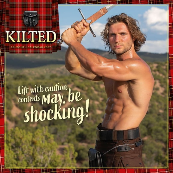 Carousel Calendars, Kilty Pleasures 2027 Wall Calendar