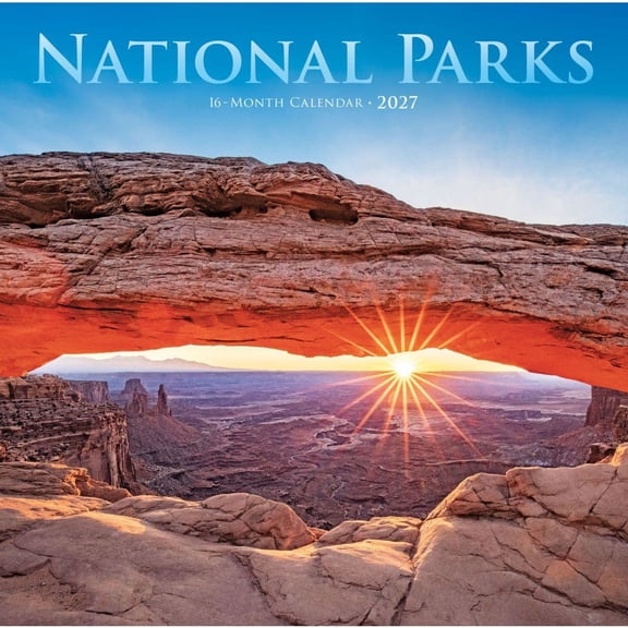Carousel Calendars, National Parks 2027 Wall Calendar