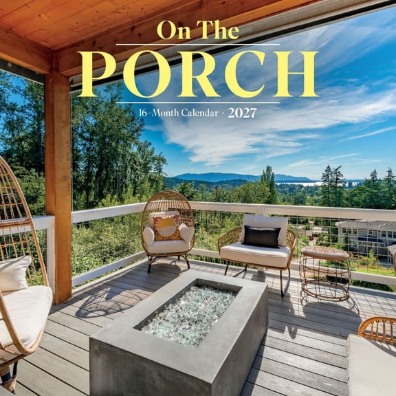 Carousel Calendars, On the Porch 2027 Wall Calendar