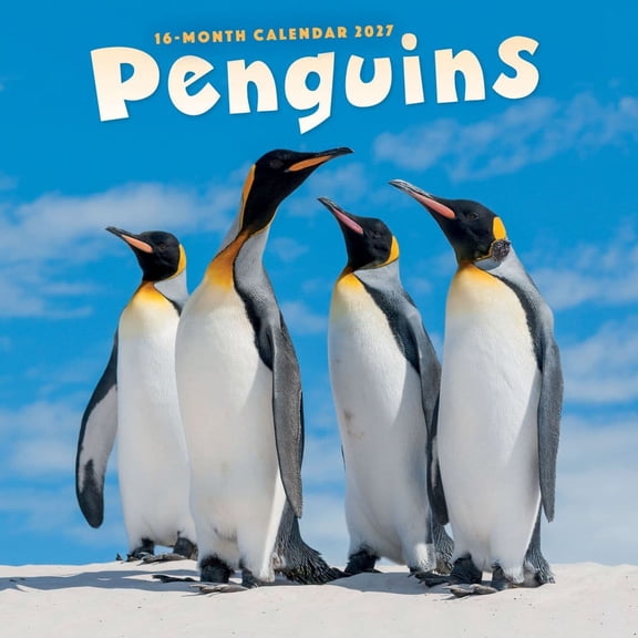 Carousel Calendars, Penguins 2027 Wall Calendar
