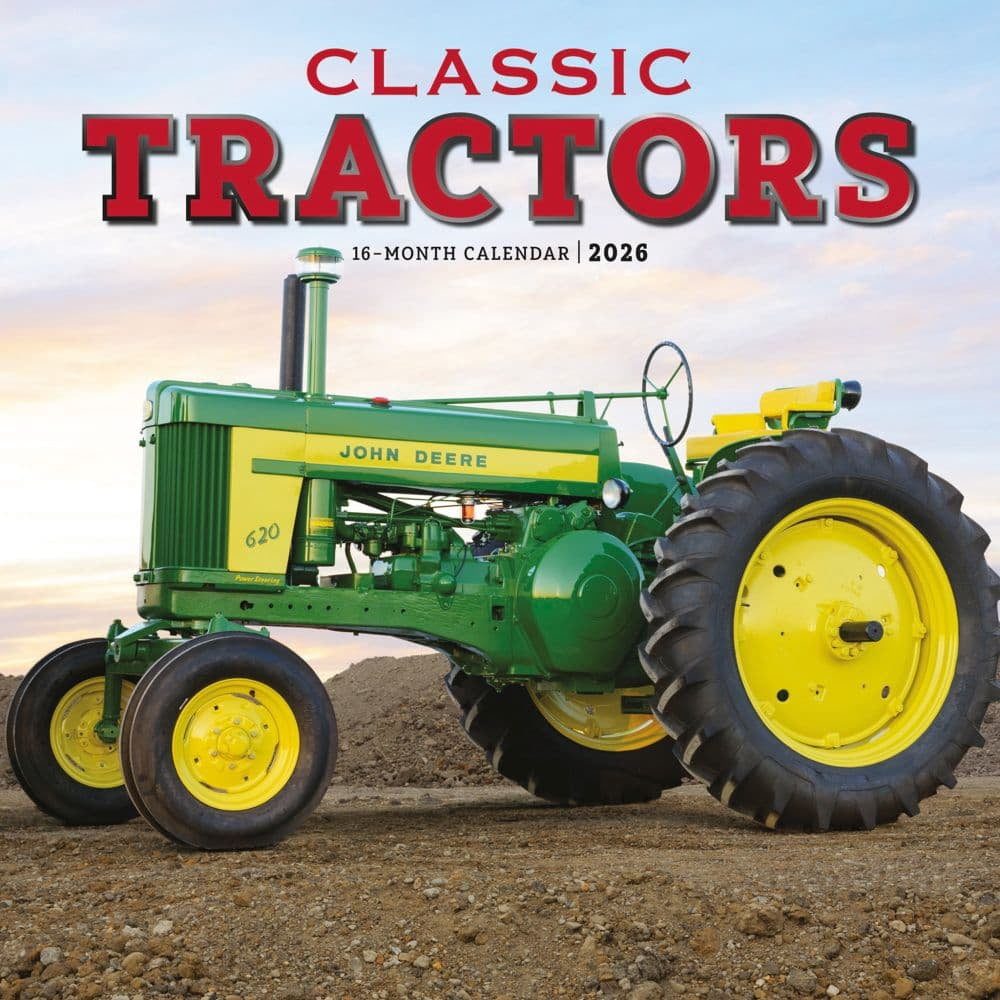 Carousel Calendars, Tractors 2026 Wall Calendar - Walmart.com