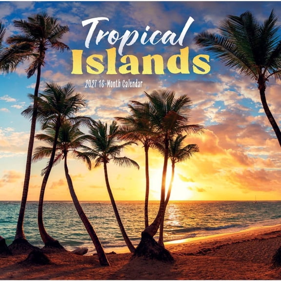 Carousel Calendars, Tropical Islands 2027 Wall Calendar