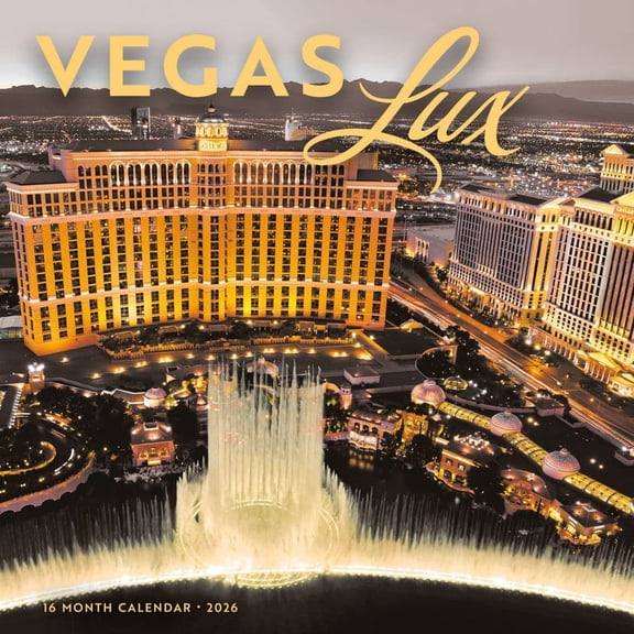 Carousel Calendars, Vegas Lux 2026 Wall Calendar