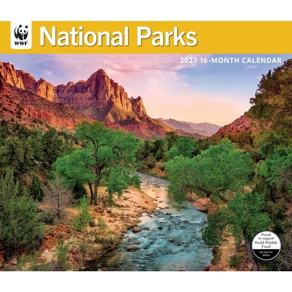 Carousel Calendars, WWF National Parks 2027 Wall Calendar