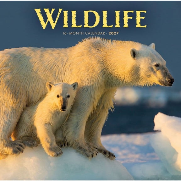 Carousel Calendars, Wildlife 2027 Wall Calendar