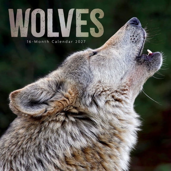 Carousel Calendars, Wolves 2027 Wall Calendar